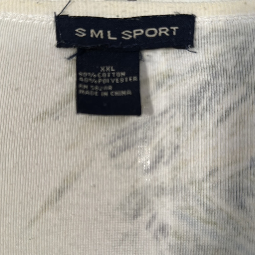 SML SPORT Women's Scenic Print Top - Multicolor - Pretty Water Scene - Picture 3 of 4